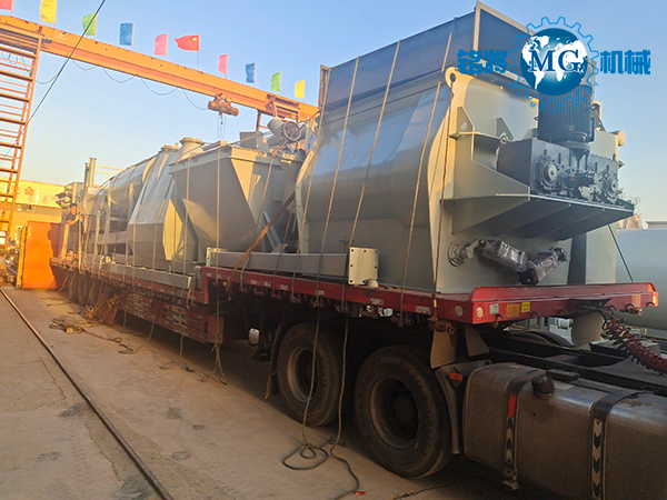 江西南昌全自動干粉砂漿生產線發貨！
