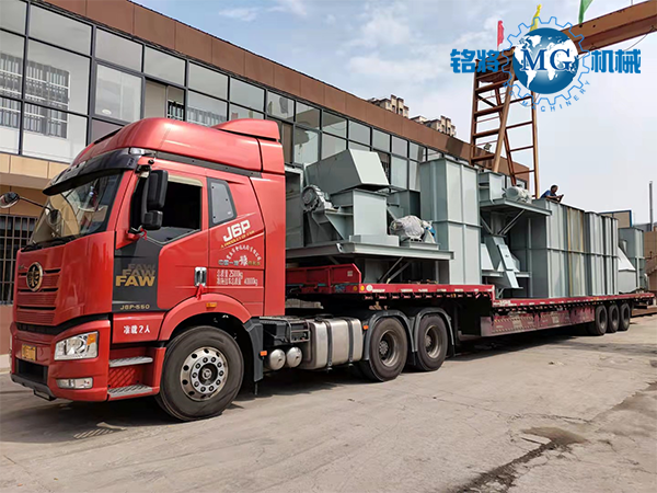 商丘虞城第二車干粉砂漿設備發貨！