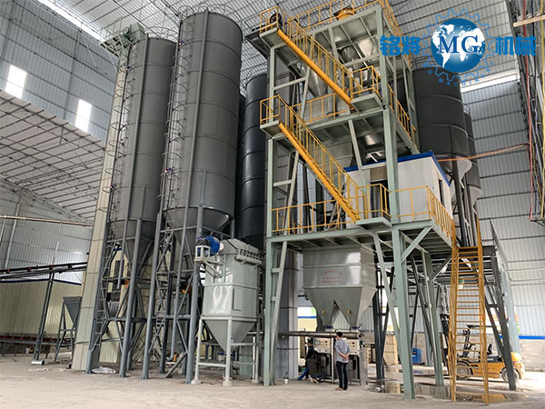 提高干粉砂漿生產線混合均勻度的方法 提高干粉砂漿生產線混合均勻度的方法